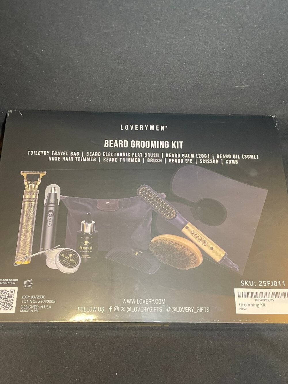 Beard Box Gift Box Fathers Day Present